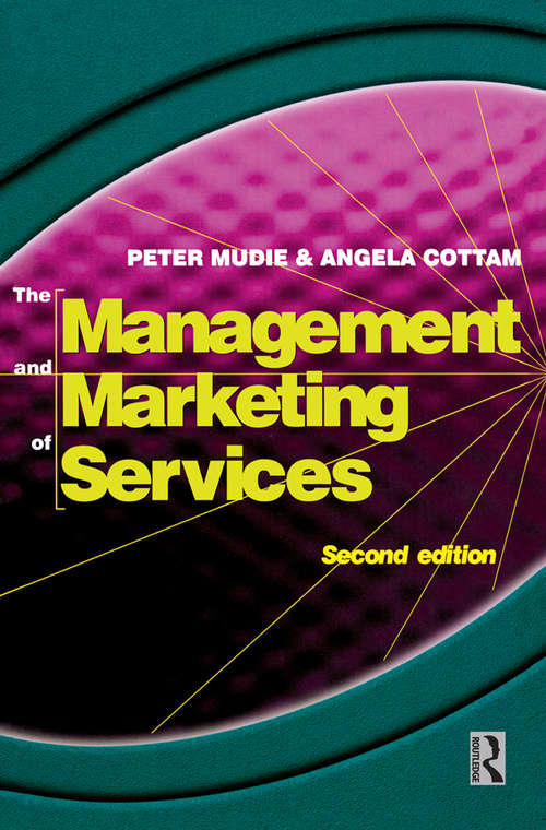 Book cover of Management and Marketing of Services