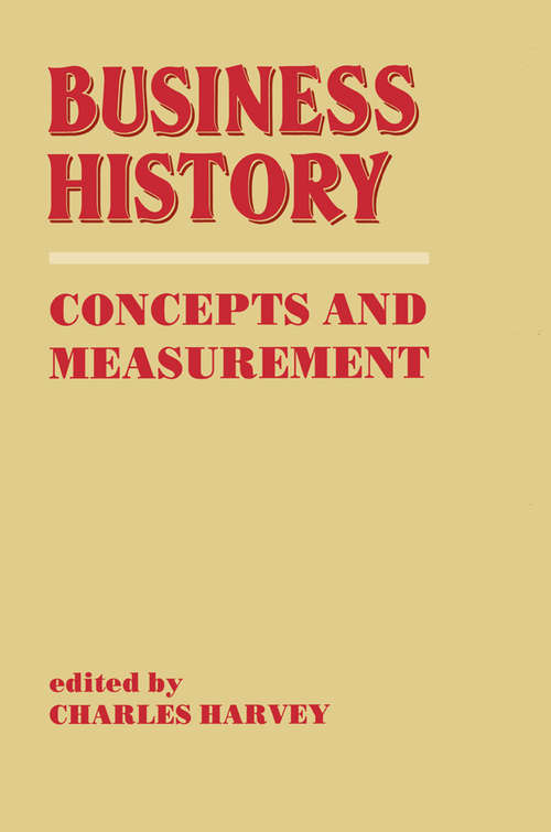 Book cover of Business History