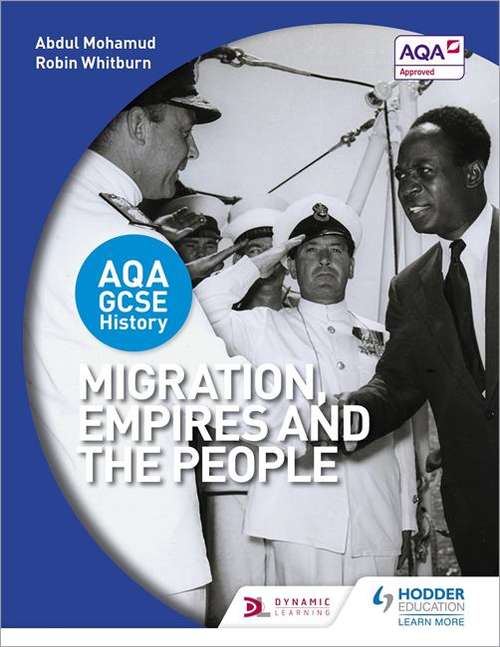 Book cover of AQA GCSE History: Migration, Empires and the People (PDF)