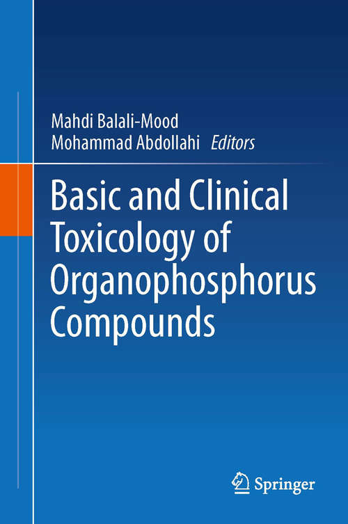 Book cover of Basic and Clinical Toxicology of Organophosphorus Compounds (2014)