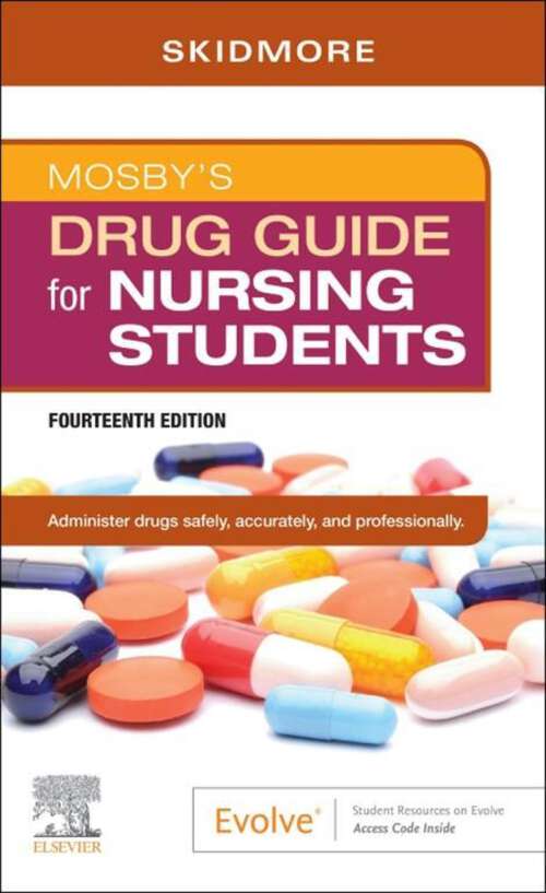 Book cover of Mosby's Drug Guide for Nursing Students - E-Book: Mosby's Drug Guide for Nursing Students - E-Book (14)