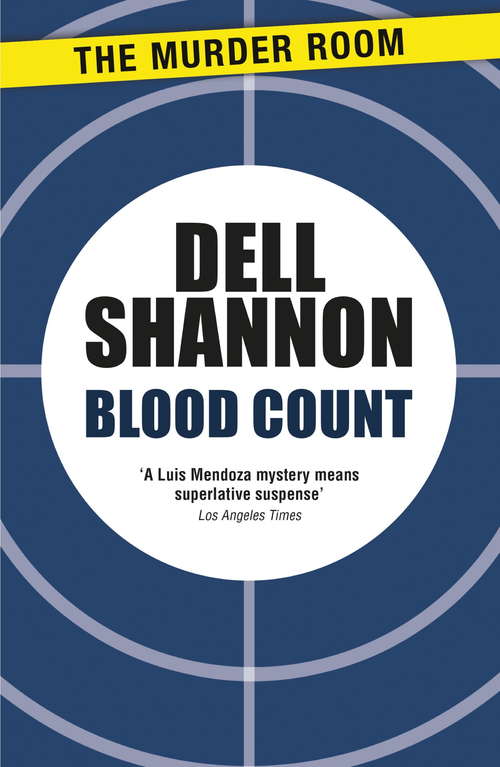 Book cover of Blood Count (A Lieutenant Luis Mendoza Mystery)