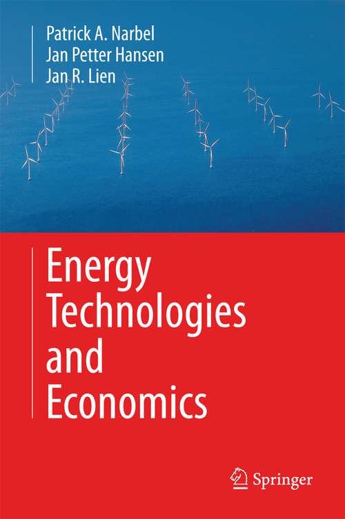 Book cover of Energy Technologies and Economics (2014)