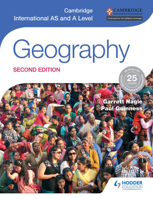 Book cover of Cambridge International AS and A Level Geography (2nd edition) (PDF)