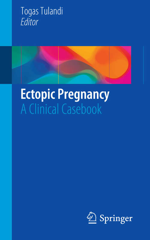 Book cover of Ectopic Pregnancy: A Clinical Casebook (2015)