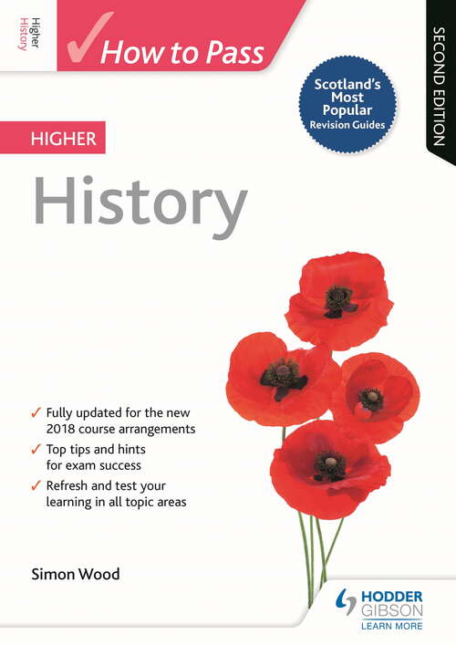 Book cover of How to Pass Higher History: Second Edition: Second Edition Epub (2) (How To Pass - Higher Level)
