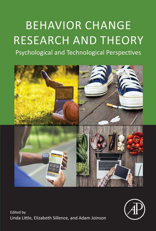 Book cover of Behavior Change Research and Theory: Psychological and Technological Perspectives