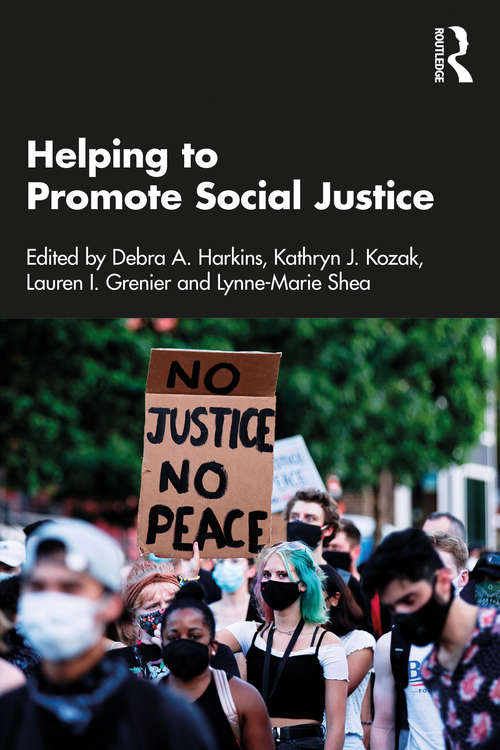 Book cover of Helping to Promote Social Justice