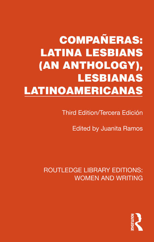 Book cover of Compañeras: Third Edition/Tercera Edición (Routledge Library Editions: Women and Writing)