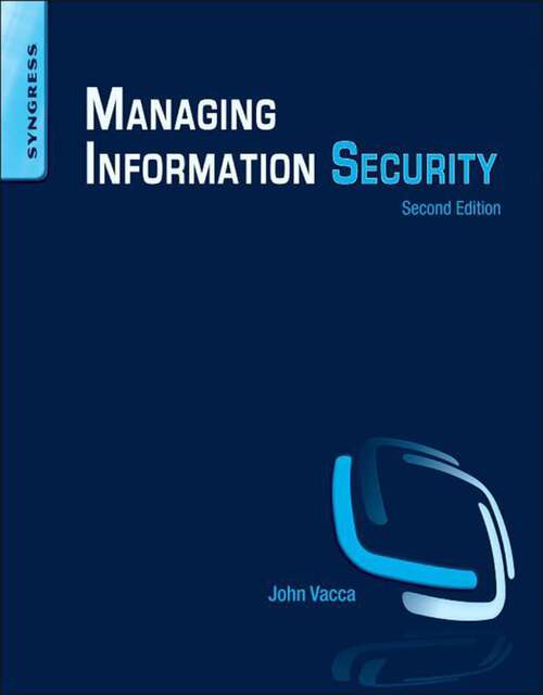 Book cover of Managing Information Security (2)