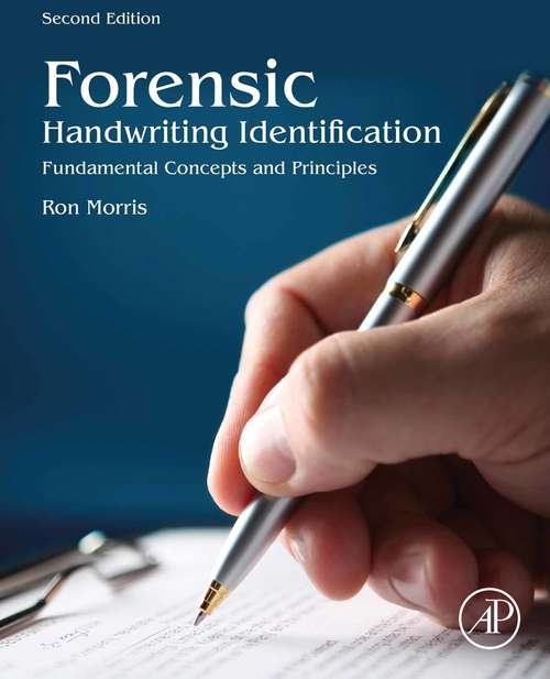Book cover of Forensic Handwriting Identification: Fundamental Concepts and Principles (2)