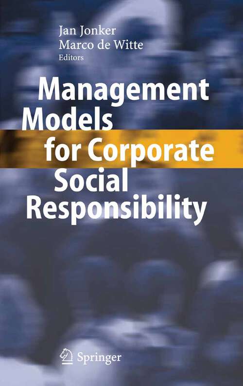 Book cover of Management Models for Corporate Social Responsibility (2006)