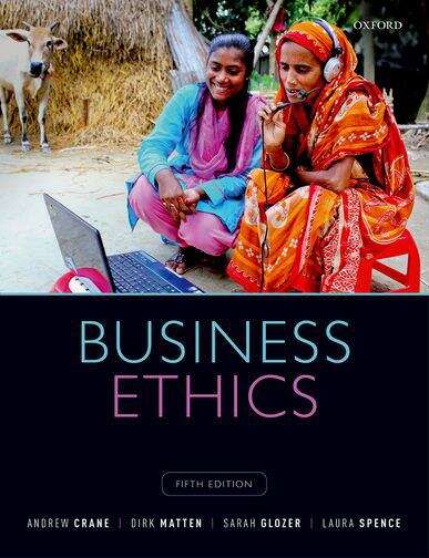 Book cover of Business Ethics: Managing Corporate Citizenship And Sustainability In The Age Of Globalization (PDF) (5)