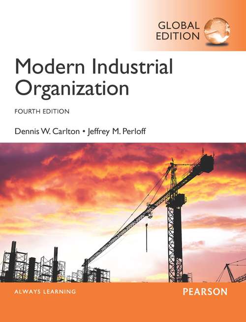 Book cover of Modern Industrial Organization, Global Edition (4)