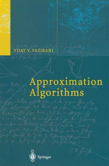 Book cover of Approximation Algorithms (2003)