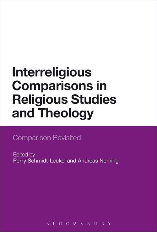 Book cover of Interreligious Comparisons in Religious Studies and Theology: Comparison Revisited