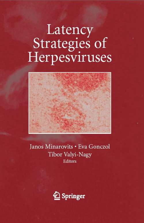 Book cover of Latency Strategies of Herpesviruses (2007)