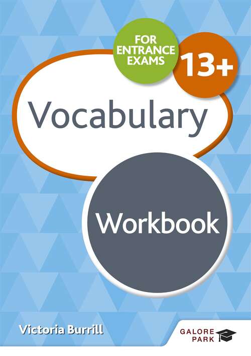 Book cover of Vocabulary For Common Entrance 13+ Workbook: (PDF)