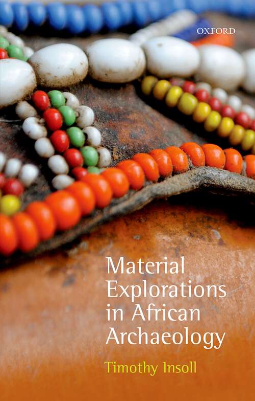 Book cover of Material Explorations in African Archaeology