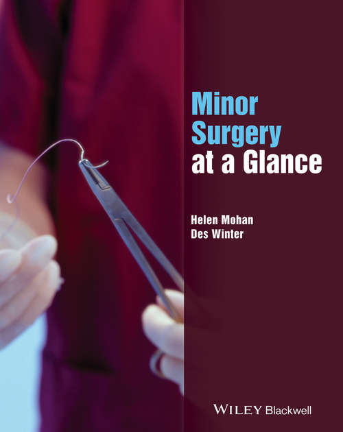 Book cover of Minor Surgery at a Glance (At a Glance)