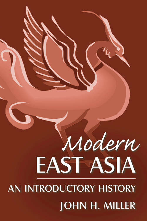 Book cover of Modern East Asia: An Introductory History