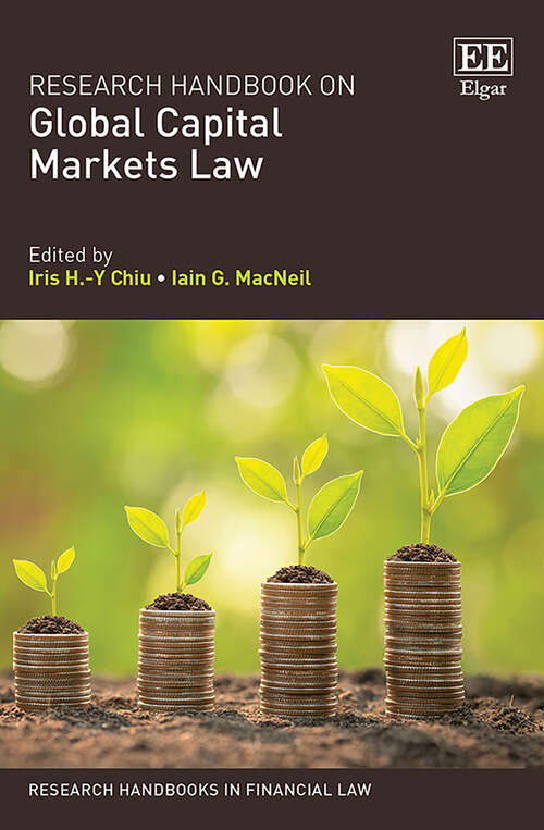 Book cover of Research Handbook on Global Capital Markets Law (Research Handbooks in Financial Law series)