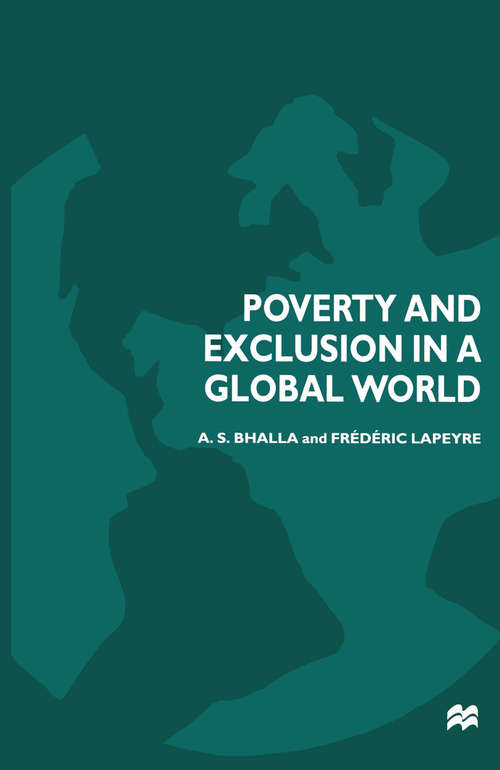 Book cover of Poverty and Exclusion in a Global World (1st ed. 1999)
