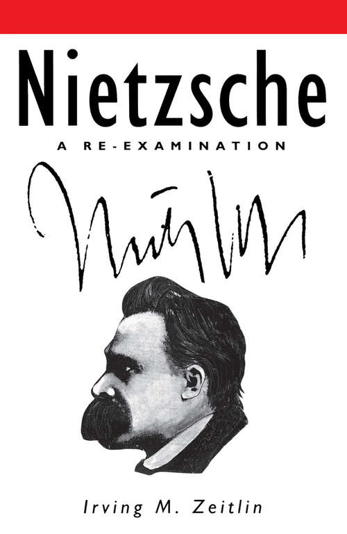 Book cover of Nietzsche: A Re-examination