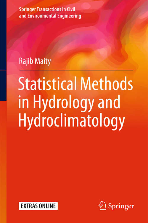 Book cover of Statistical Methods in Hydrology and Hydroclimatology (Springer Transactions in Civil and Environmental Engineering)
