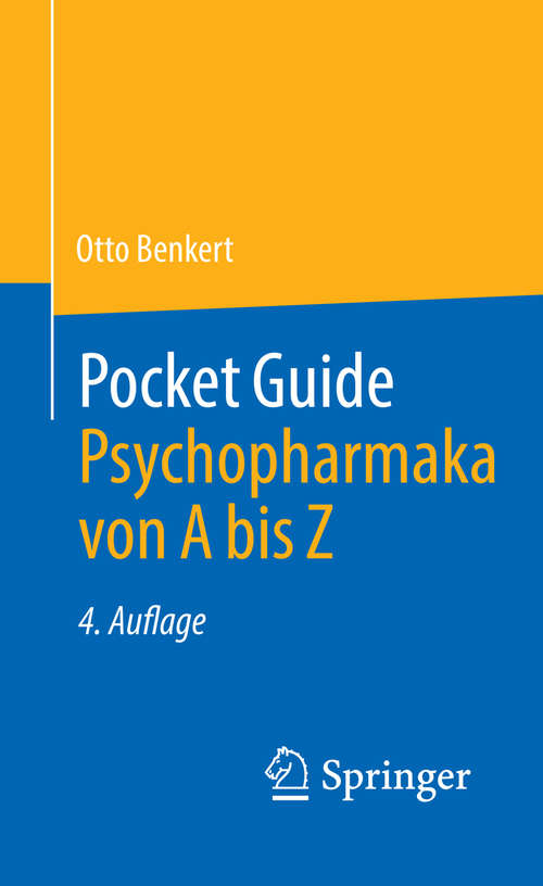 Book cover of Pocket Guide Psychopharmaka von A bis Z: Von A Bis Z (4. Aufl. 2017)