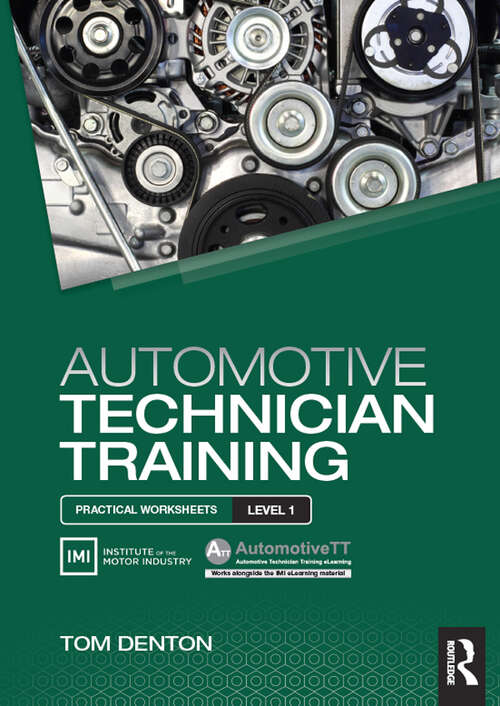 Book cover of Automotive Technician Training: Practical Worksheets Level 1