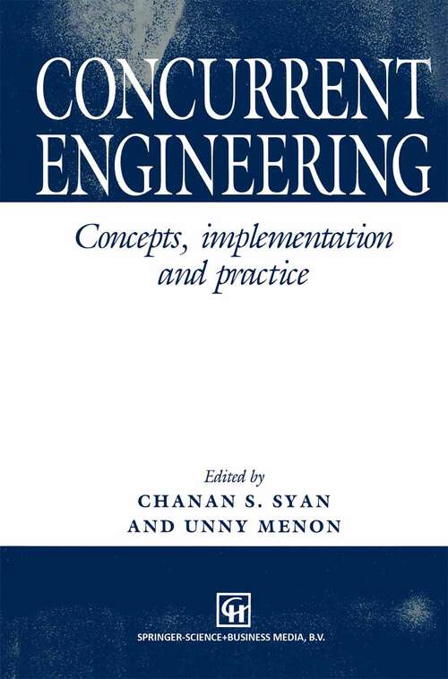 Book cover of Concurrent Engineering: Concepts, implementation and practice (1994)