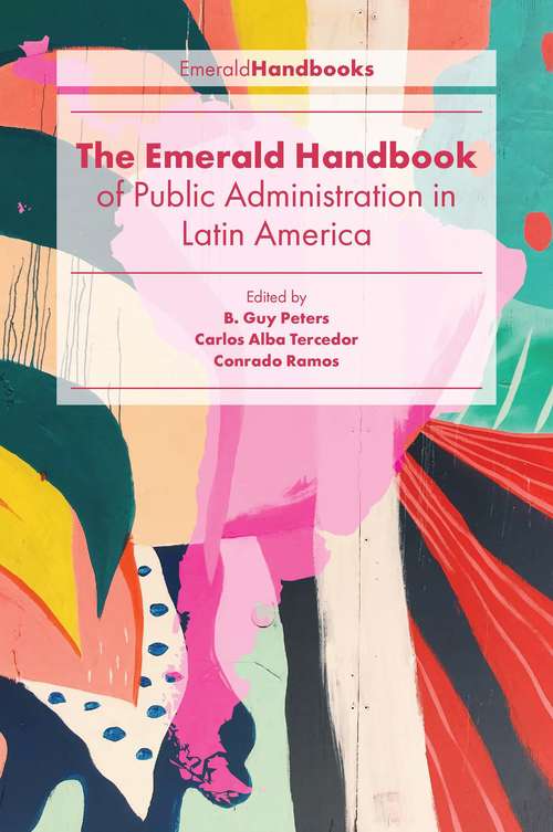 Book cover of The Emerald Handbook of Public Administration in Latin America