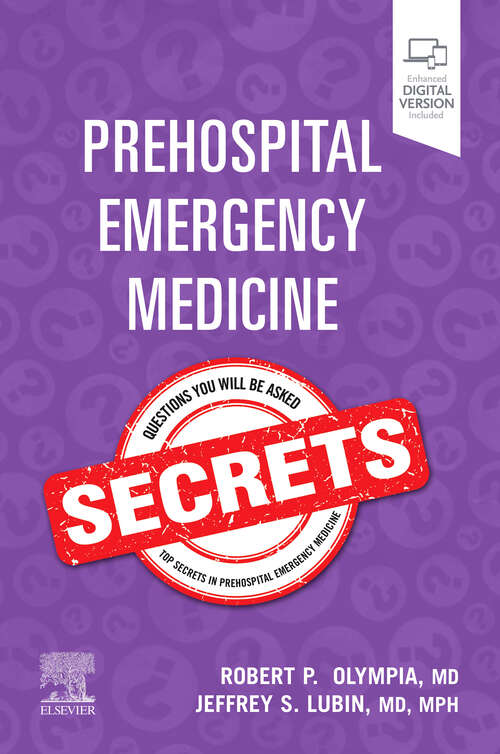 Book cover of Prehospital Emergency Medicine Secrets E-Book