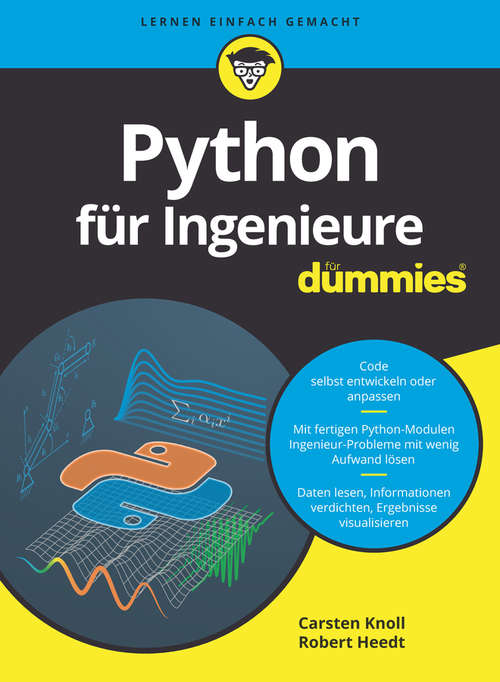 Book cover of Python für Ingenieure für Dummies (Für Dummies)