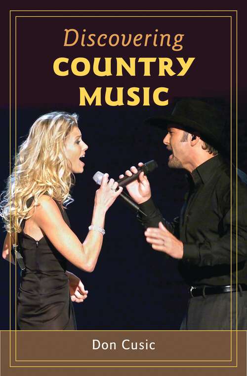 Book cover of Discovering Country Music