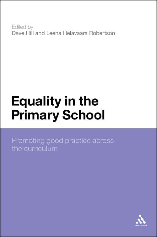 Book cover of Equality in the Primary School: Promoting Good Practice Across the Curriculum