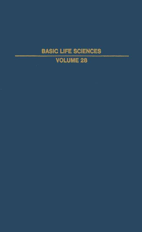 Book cover of Genetic Control of Environmental Pollutants (1984) (Basic Life Sciences #28)