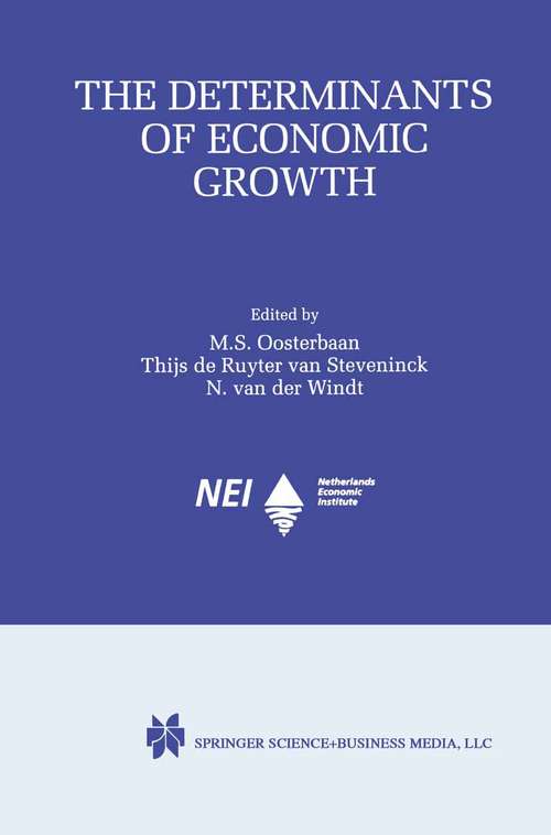 Book cover of The Determinants of Economic Growth (2000)