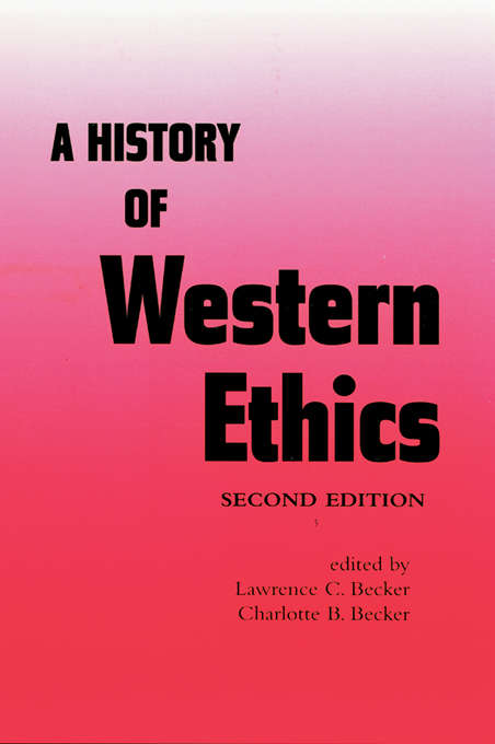 Book cover of A History of Western Ethics (2)