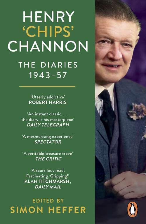 Book cover of Henry ‘Chips’ Channon: The Diaries (Volume 3): 1943-57