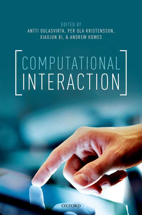Book cover of Computational Interaction