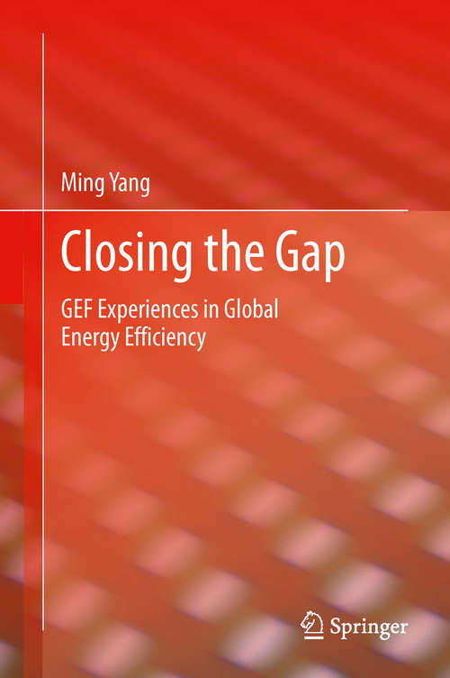 Book cover of Closing the Gap: GEF Experiences in Global Energy Efficiency (2013)