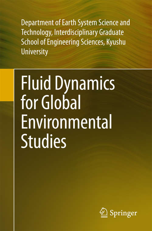 Book cover of Fluid Dynamics for Global Environmental Studies