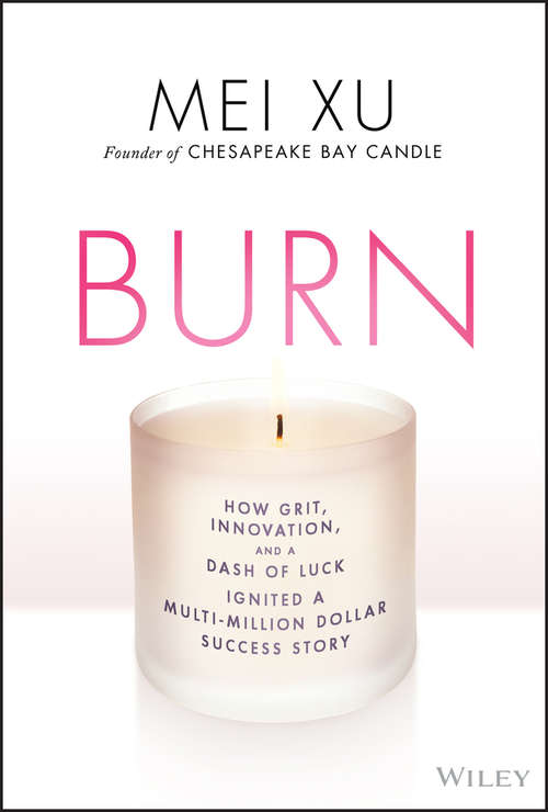 Book cover of Burn: How Grit, Innovation, and a Dash of Luck Ignited a Multi-Million Dollar Success Story