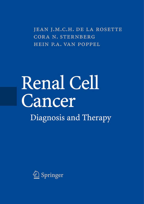 Book cover of Renal Cell Cancer: Diagnosis and Therapy (2008)