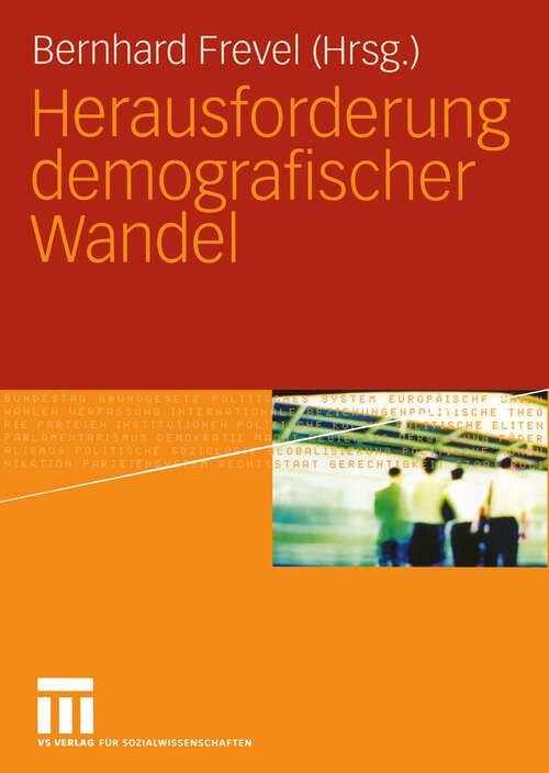 Book cover of Herausforderung demografischer Wandel (2004) (Perspektiven der Gesellschaft)