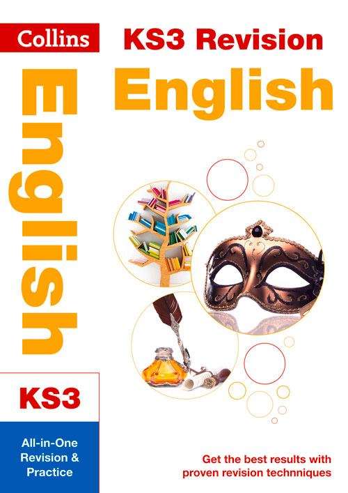 Book cover of Collins KS3 Revision and Practice - New Curriculum — KS3 ENGLISH ALL-IN-ONE REVISION AND PRACTICE (PDF)