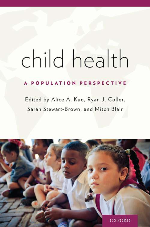 Book cover of Child Health: A Population Perspective