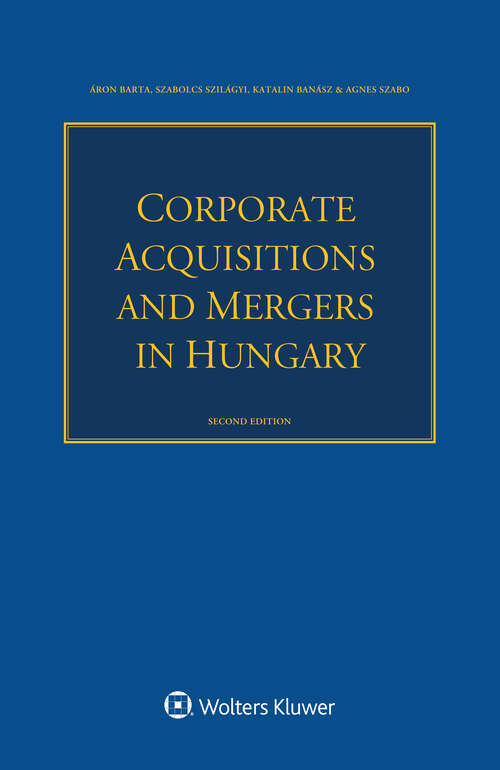 Book cover of Corporate Acquisitions and Mergers in Hungary (2)